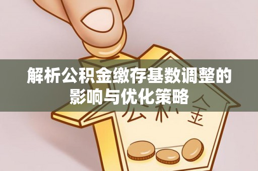 沅江解析公积金缴存基数调整的影响与优化策略