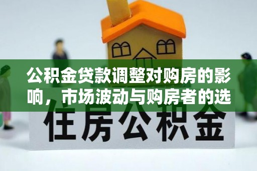 洛扎公积金贷款调整对购房的影响，市场波动与购房者的选择