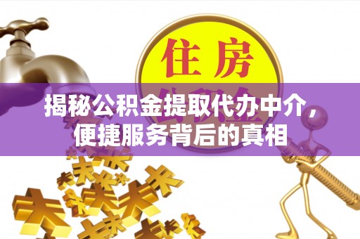 萧县揭秘公积金提取代办中介，便捷服务背后的真相