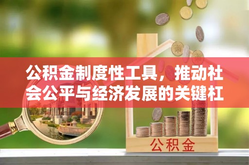随县公积金制度性工具，推动社会公平与经济发展的关键杠杆