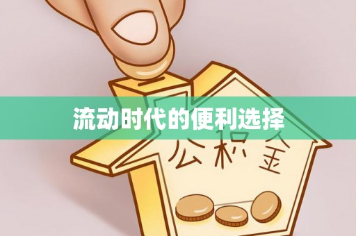 和顺流动时代的便利选择